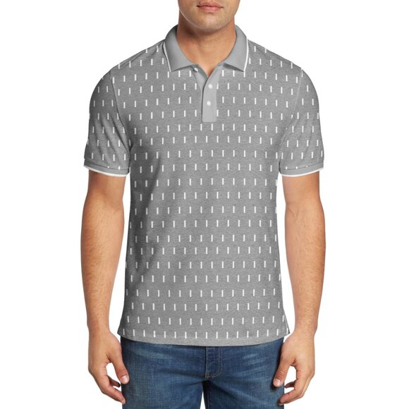 3-Pack Mens Classic Collared Polka Dot Cotton Athletic Summer Short Sleeve Shirt - Picture 8 of 16